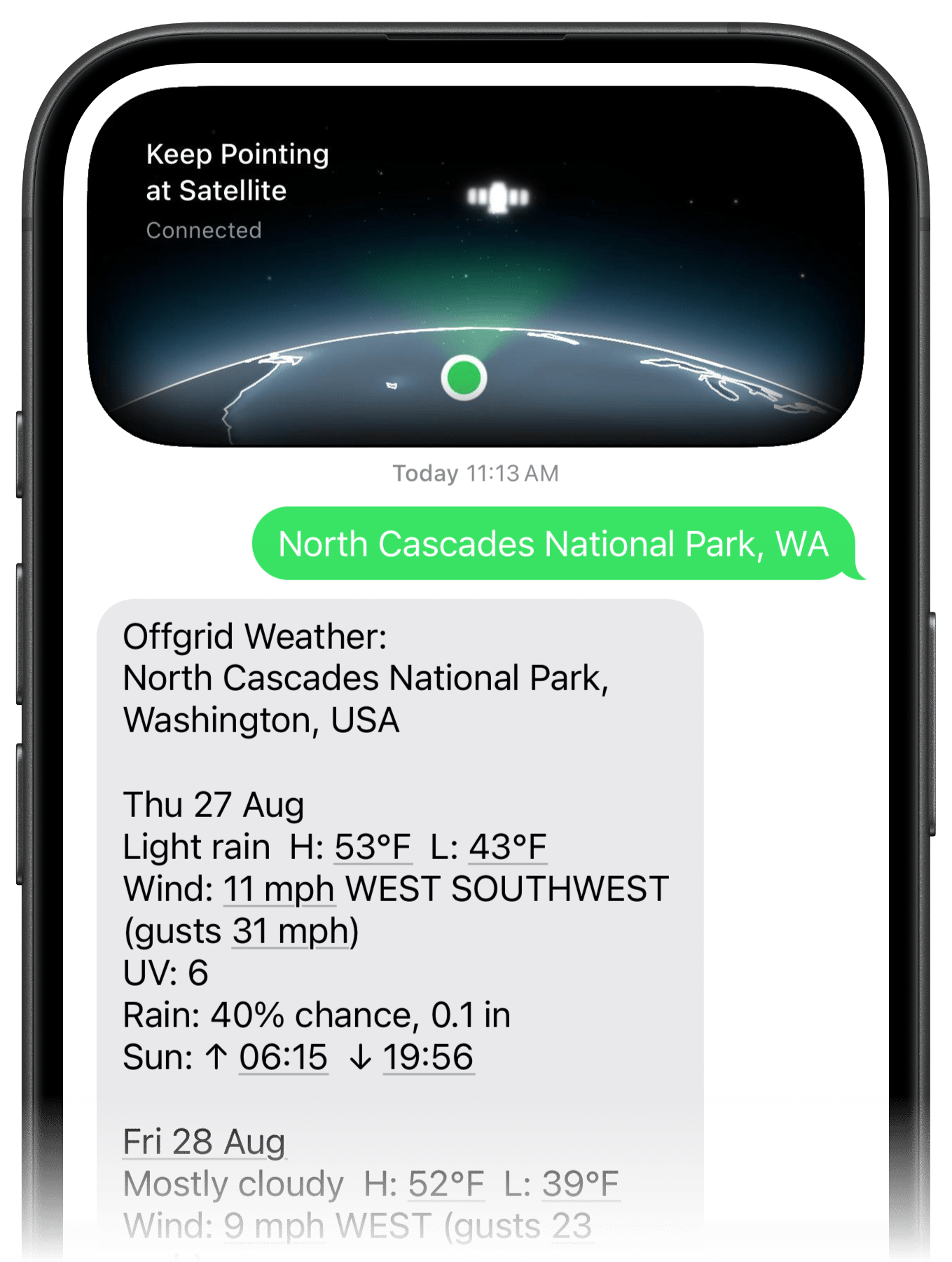iPhone Satellite Mockup
